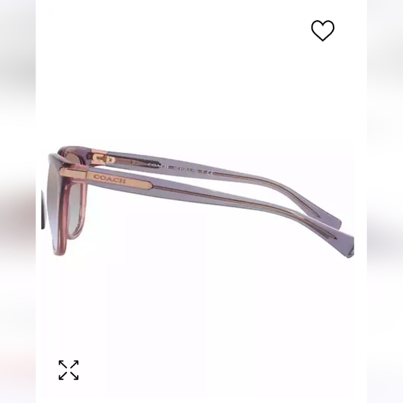 Limited $50 $Coach Women's Cat Eye Mirror Sunglasses Measuring 57/17/135 - Picture 2 of 8